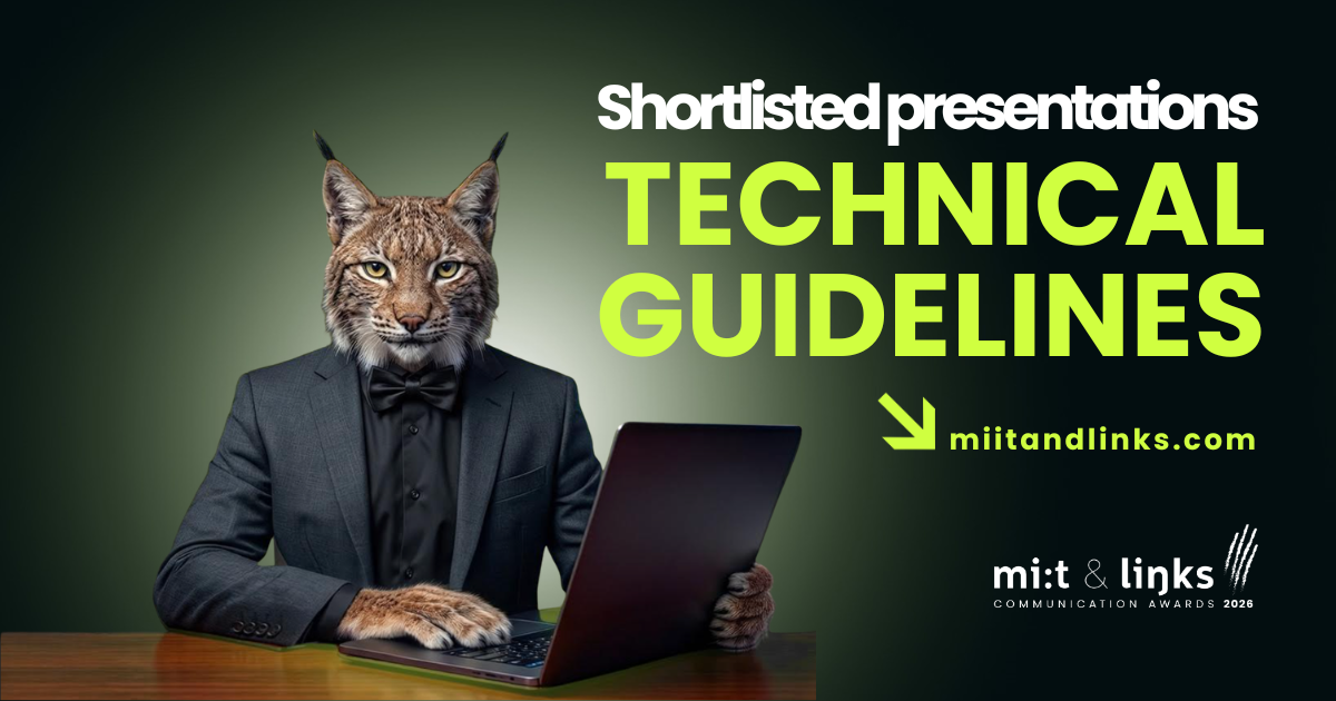 Technical guidelines for shortlisted presentations